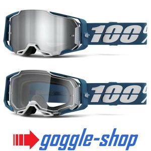 100% Armega Motocross Goggles - Albar