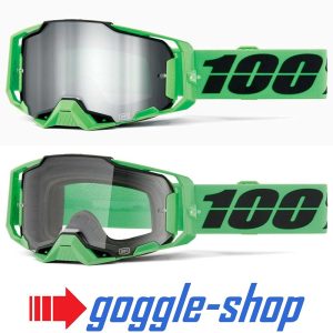100% Armega Motocross Goggles - Anza 2