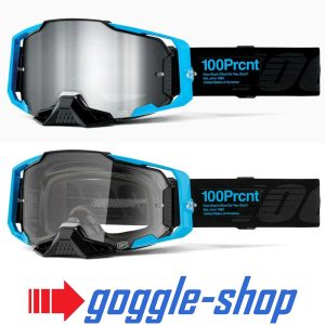 100% Armega Motocross Goggles - Barley 2
