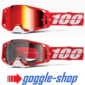 100% Armega Motocross Goggles - C-Bad