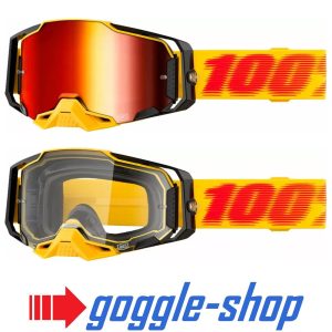 100% Armega Motocross Goggles - TETSU